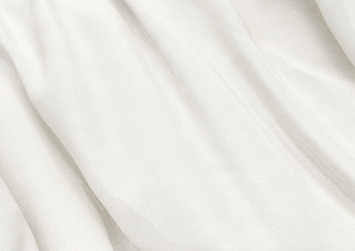 Pescara Voile, Snow White - Twist&Fit Roman Blind - Image 4